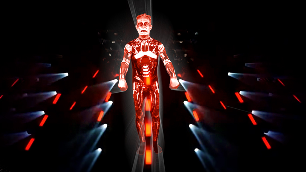 Im Videoclip Transhuman von Klo TV zieht die Maschine Cool magisch an.